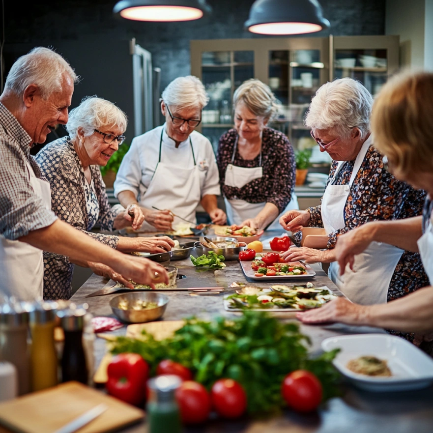 Майстер-клас з приготування здорової їжі для літніх людей